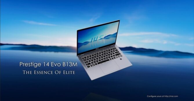 Colored Blog Card grid MSI Prestige 14Evo B13M-401VN: Đẹp, hiệu năng đủ tốt cho sinh viên, dân văn phòng!